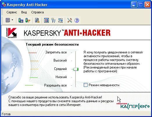 Kaspersky Anti Hacker