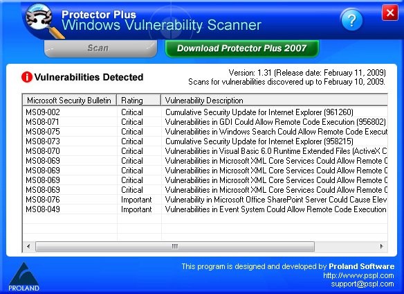 Windows Vulnerability Scanner