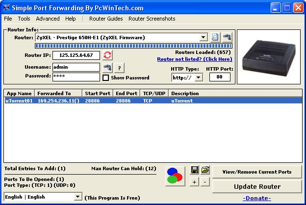 Simple Port Forwarding