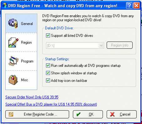 DVD Region Free