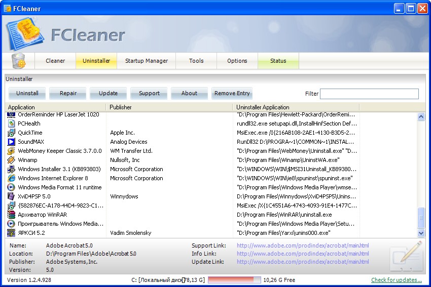 FCleaner