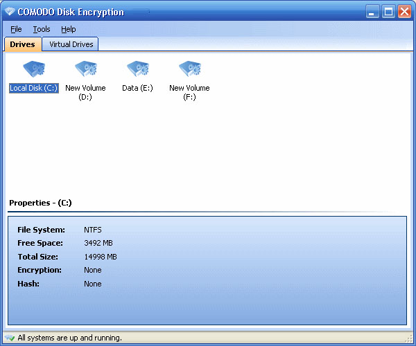 Comodo Disk Encryption