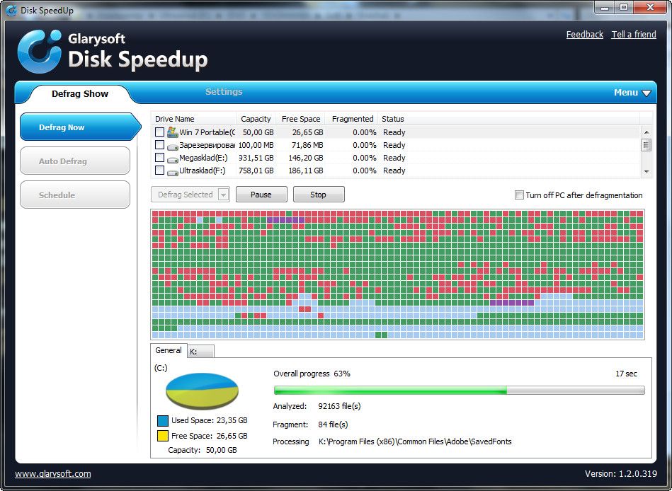 Disk SpeedUp