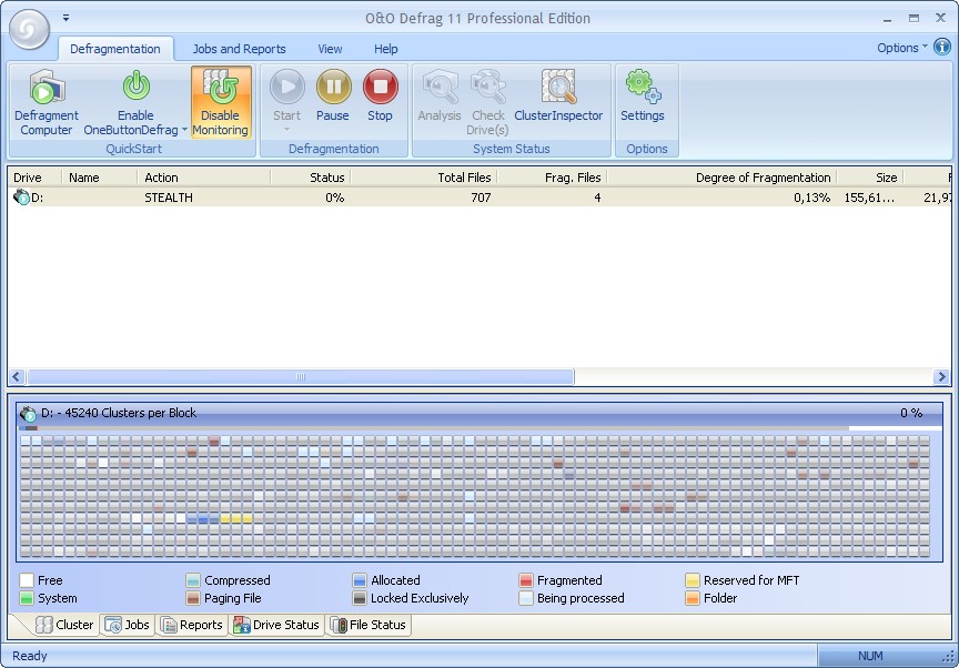 O&O Defrag Professional