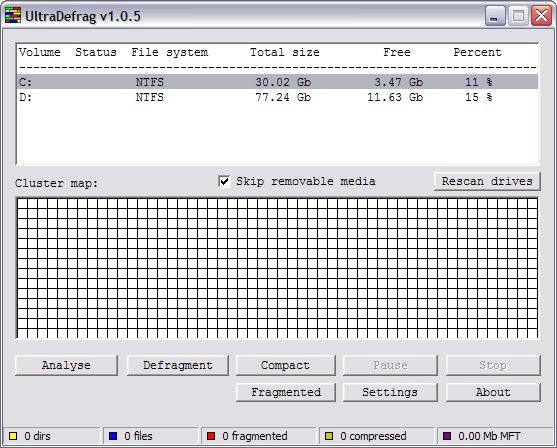Ultra Defragmenter