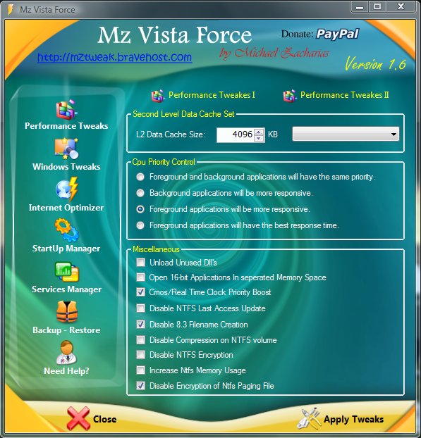 Mz Vista Force