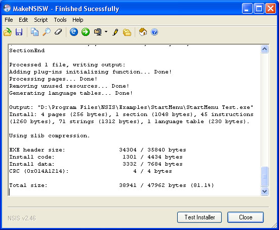 Nullsoft Scriptable Install System