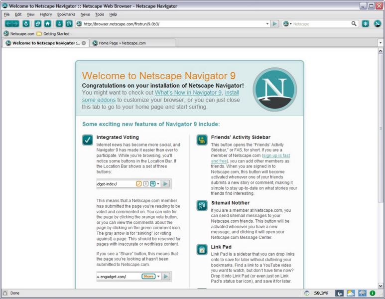 Netscape 9.0.0.6