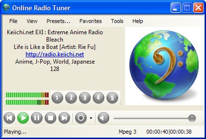 Online Radio Tuner