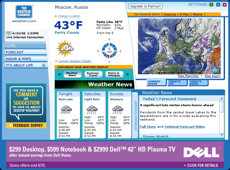 Desktop Weather